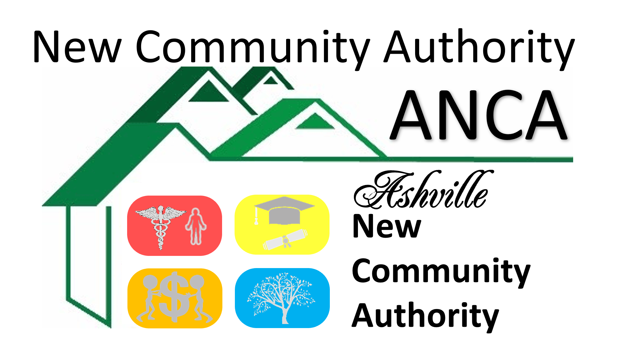 Ashville New Commuity Authority Logo