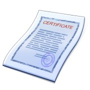 exhibit e certificate