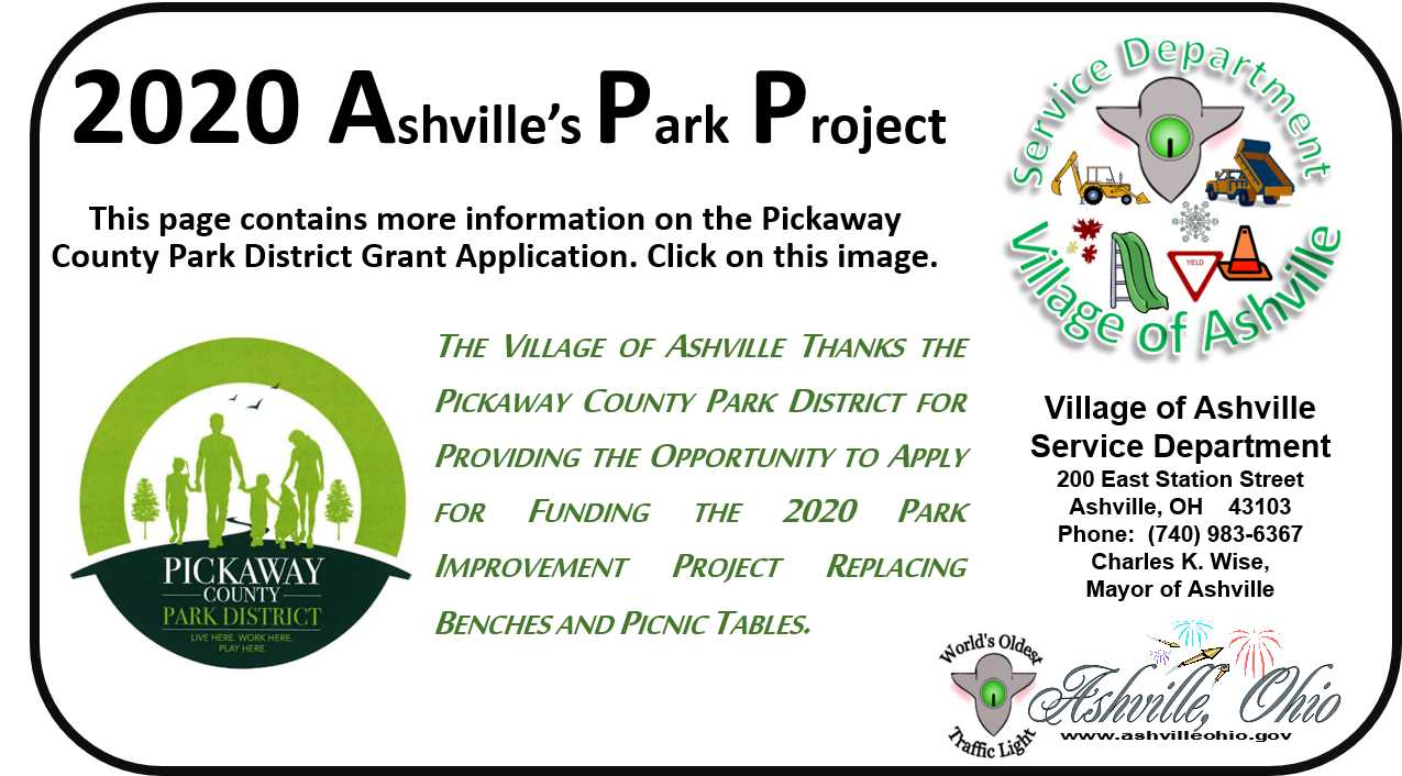 2020 Park District Application