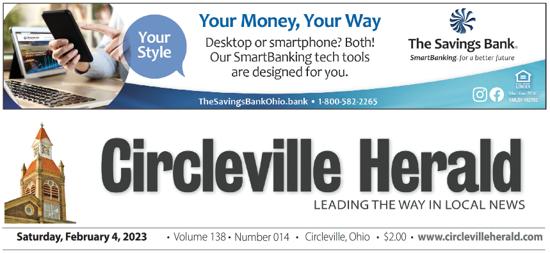 Circleville Herald Header for February 4